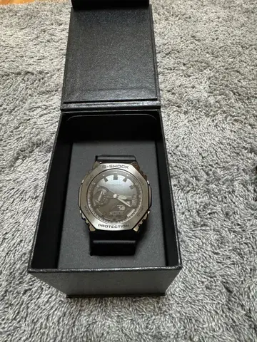 [G-SHOCK] [카시오] GM-2100BB-1AJF 남성용 블랙