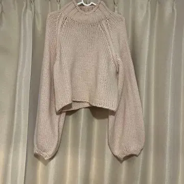 Ungrid 핑크 니트 스웨터 F 사이즈