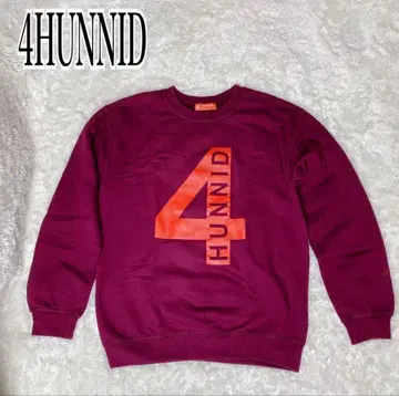 구하기 어려움 4HUNNID 맨투맨 포하닛 트레이닝복 HIPHOP YG