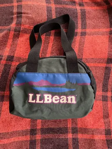 빈티지 L.L.BEAN 대형 로고 디자인 미니 보스턴 백