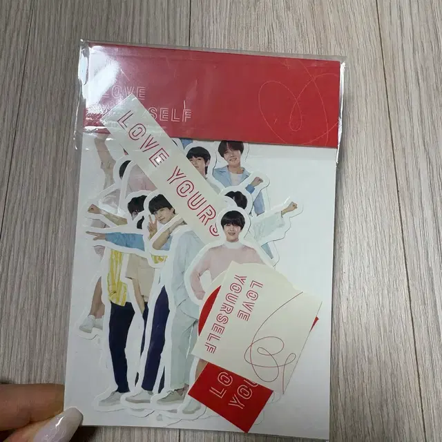 방탄소년단 BTS LOVE YOURSELF 럽셀콘 데코 스티커