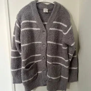 gelato pique 가디건 롱팬츠 그레이 세트