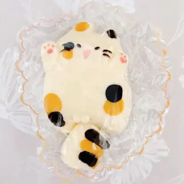 삼색 고양이 해외 스퀴즈 쪼물쪼물