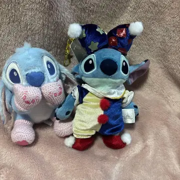 디즈니 스토어 스티치 봉제 인형 키체인