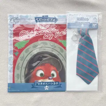 주토피아 제일복권 닉 반다나 넥타이 참