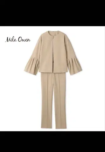 Mila Owen 베이지 셋업