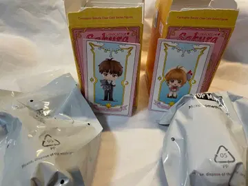 카드캡터 사쿠라 클리어 카드 피규어 2종 이소룡 사쿠라