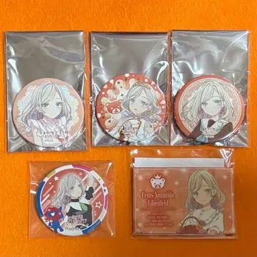 세라스 야나기타 릴리엔펠트 캔뱃지 5종 세트 하스노소라 러브 라이브