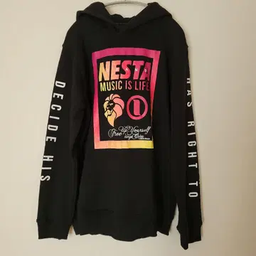 NESTA MUSIC IS LIFE 후드티