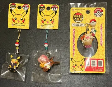 포켓몬 지역 한정 스트랩 피카츄 이브이 나옹