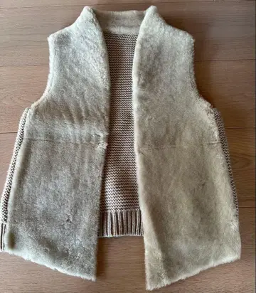 Sov. 베이지 베스트 38 새상품급