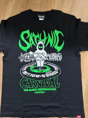 새터닉 카니발 2025 콜라보 한정판 T셔츠