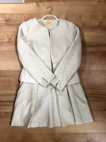 BEAMS HEART 화이트 정장 세트