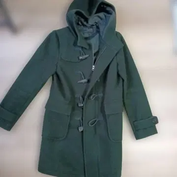 URBAN RESEARCH DOORS 더플 코트 다크 그린