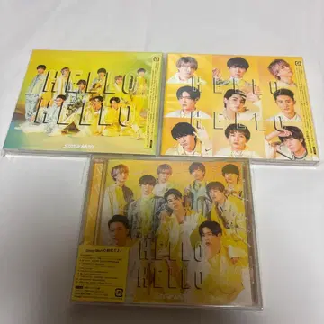 HELLO HELLO (Snow Man) CD 3장 세트