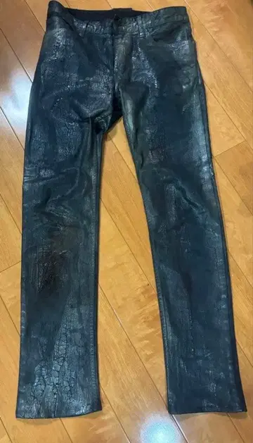 hyde 착용 계열 LGB 코팅 데님 ifsixwasnine 라르크