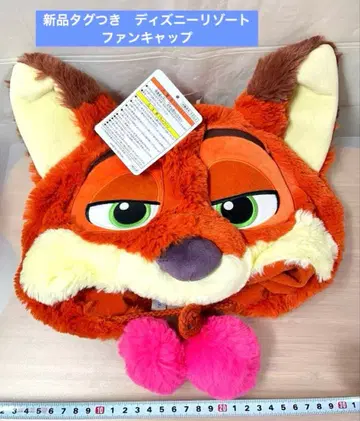 닉 주토피아 팬캡 모자 디즈니 리조트 여우