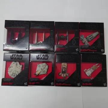 스타 워즈 블랙 시리즈 다이캐스트 비클 8개 세트