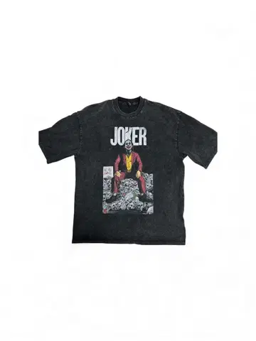 Joker T셔츠 L 사이즈 다크 그레이