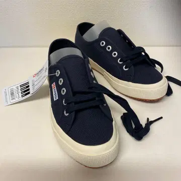 SUPERGA 네이비 스니커즈 36