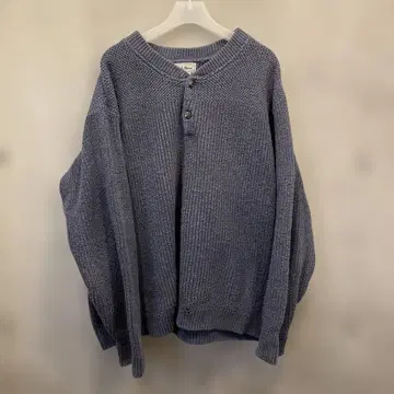 L.L.Bean 그레이~블루 니트 스웨터 구제 의류