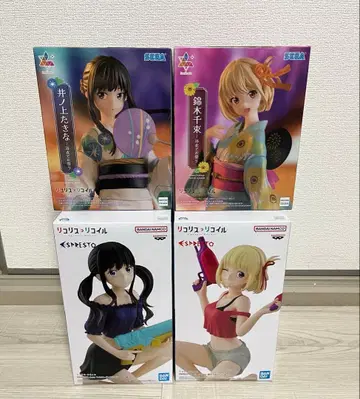 리코리스 리코일 이노우에 타키나 니시키기 치사토 피규어