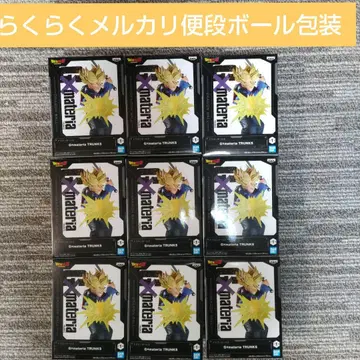 드래곤볼 Z 피규어 G x materia 트렁크스 9개 세트