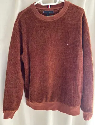 코듀로이 트레이닝복 TOMMY HILFIGER 브라운 M 사이즈