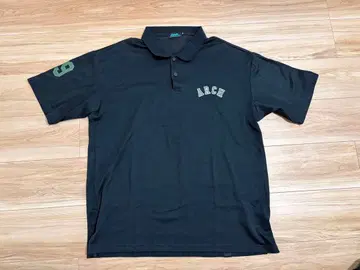 ARCH 블랙 피케 셔츠