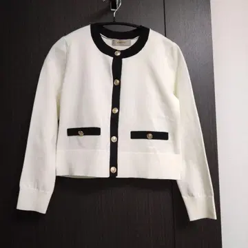 저스길리티 바이컬러 가디건