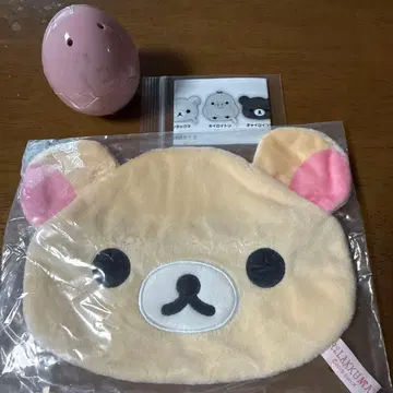 코리락쿠마 폭신폭신 파우치 공룡 인형옷 피규어 2종 세트