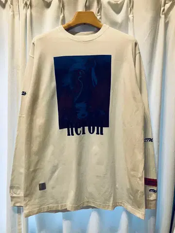 HERON PRESTON 그래픽 롱 슬리브 T셔츠