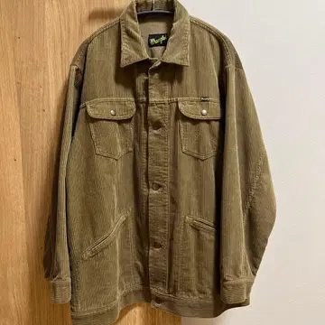 Wrangler 코듀로이 자켓 브라운 베이지