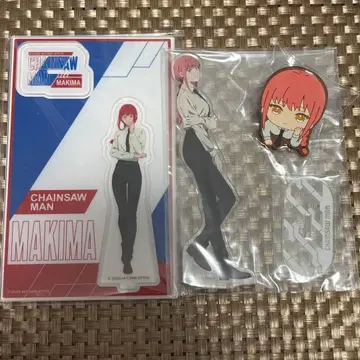 체인소 맨 마키마 아크릴 스탠드 러버 클립