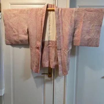 핑크 계열 총조리 겉옷