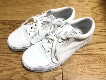VANS 올드스쿨 화이트 23.5cm