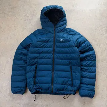 L.L.Bean 엘엘빈 라이트 다운 후드티 로고