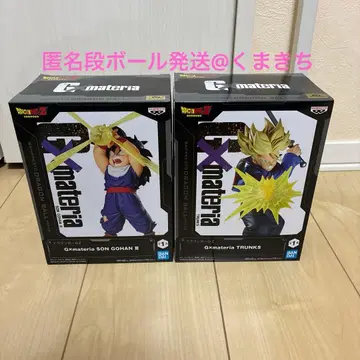 드래곤볼 Z G x materia 트렁크스 손오반 피규어