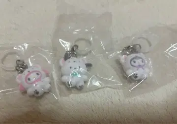 산리오 포근포근 스노우 메지루시 액세서리