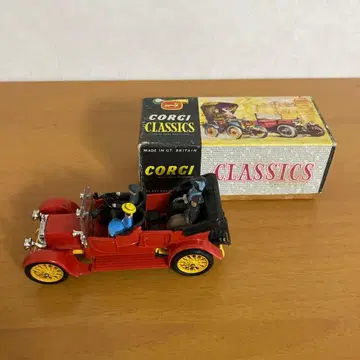 CORGI 코기 클래식 빨간색 빈티지 자동차