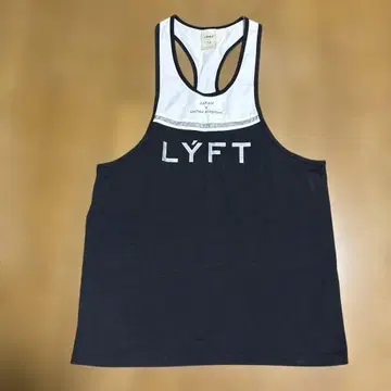 LYFT 탱크탑 M 블랙 근력 운동 헬스장