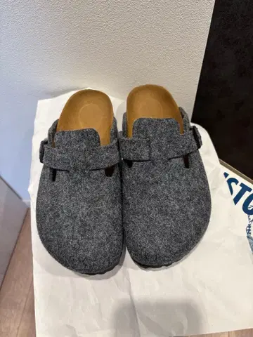 [ 새상품급 ] BIRKENSTOCK 버켄스탁 보스턴 펠트 37