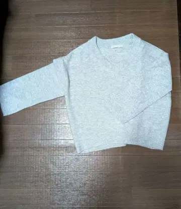 NANO universe V넥 와이드 실루엣 압축 니트 미사용 새상품