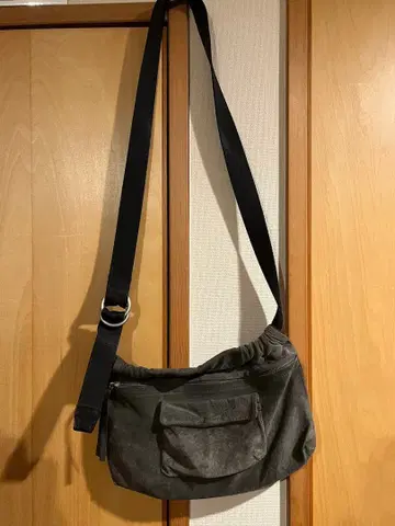 Hender Scheme 웨이스트 벨트 백 와이드 그레이