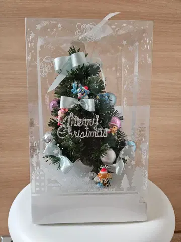 엔젤 블루 크리스마스 트리