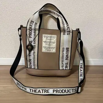 BROWN THEATRE PRODUCTS 숄더백 베이지