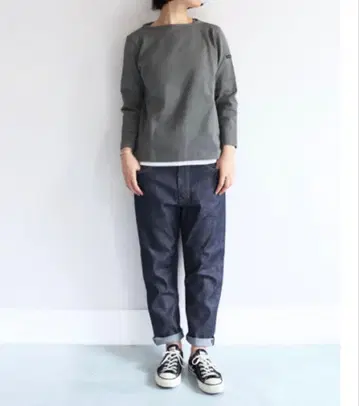 [maillot] Weekend Long Tee (다크 그레이)