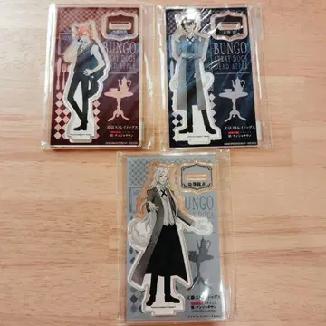 문호 스트레이독스 아크릴 스탠드 3개 세트