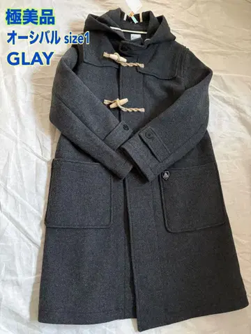 새상품급 ORCIVAL 오르치발 더플 코트 size 1 그레이