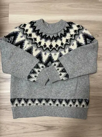 [새상품급] COOHEM 노르딕 니트